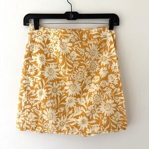 RipSkirt Hawaii Tuscan Blues Wrap Womens S Mini Skirt Resort Vacation Activewear